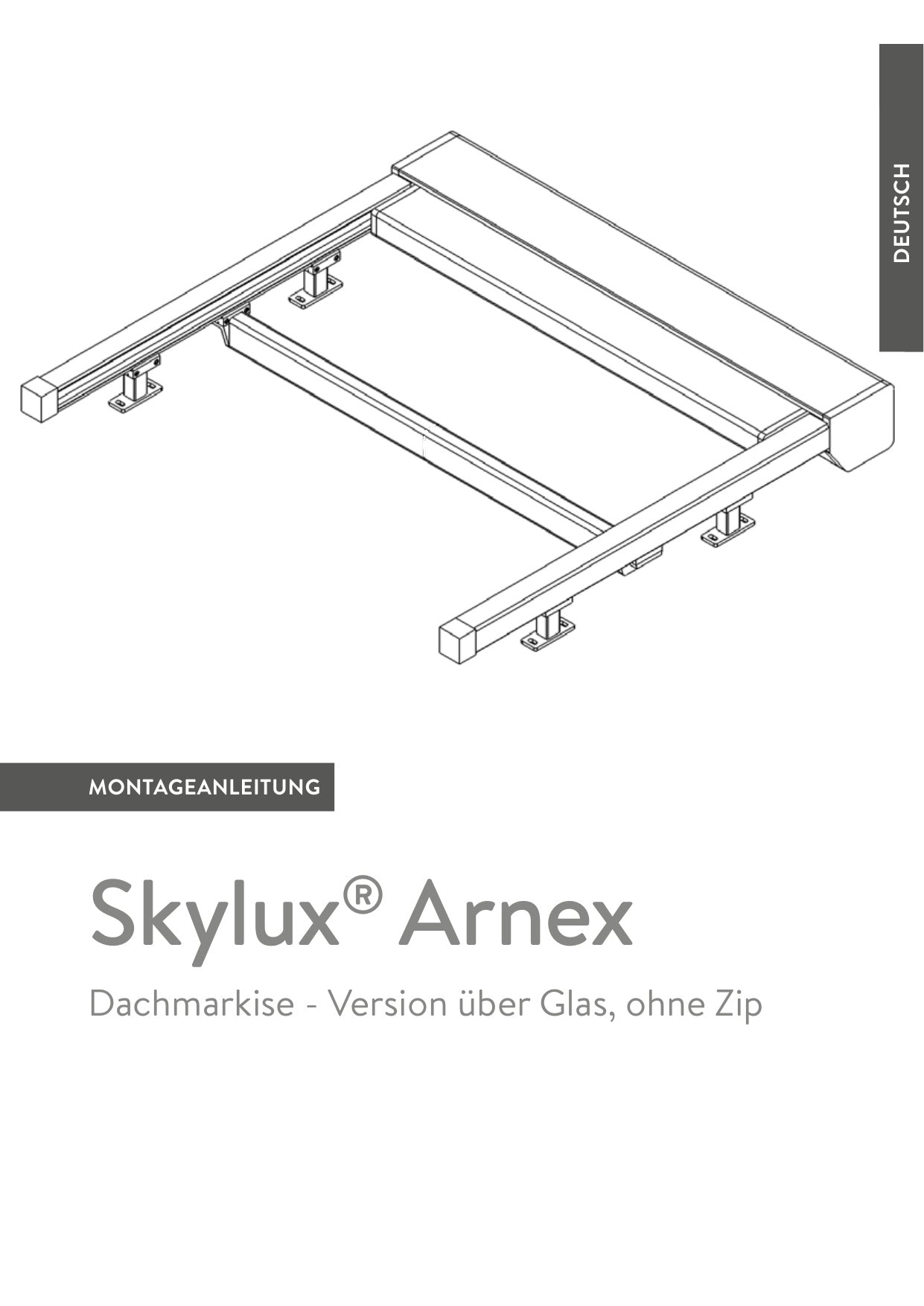 Notice de pose Pare-soleil pergola