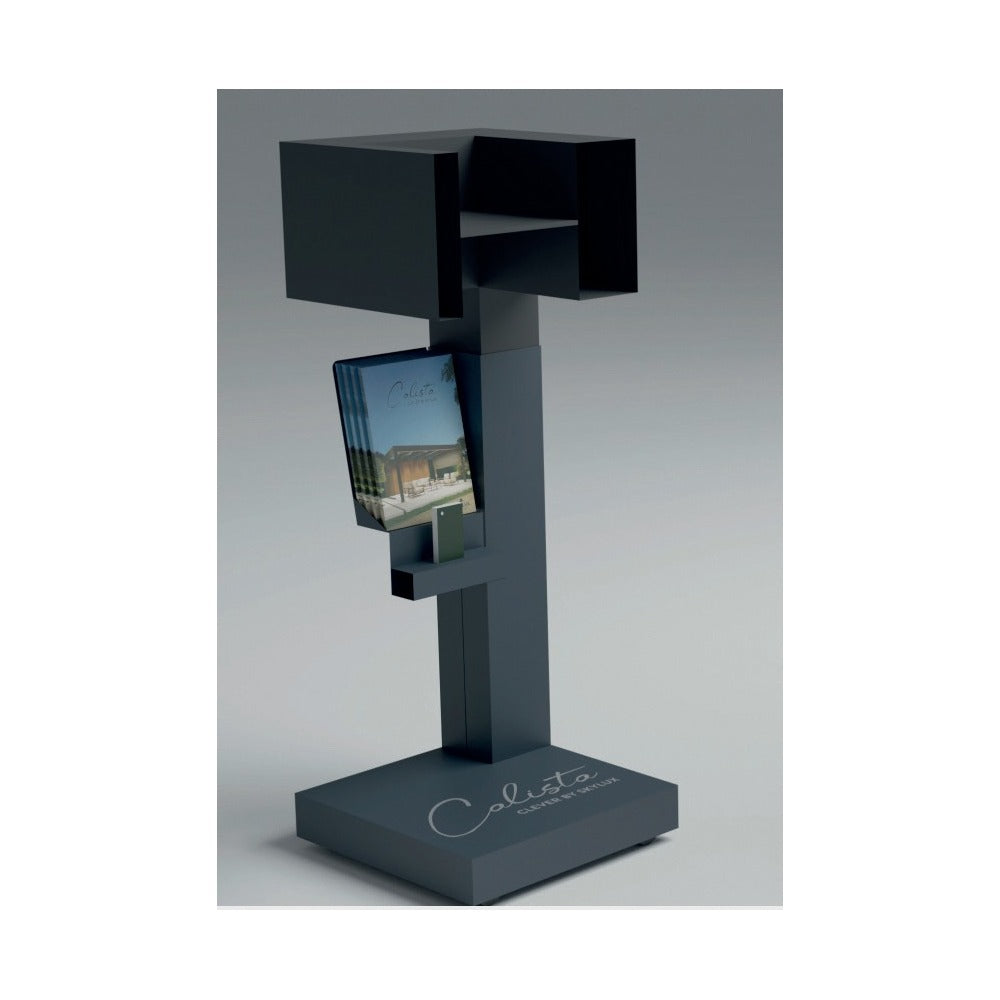 Demo Calista presentatiezuil RAL 5008ST - art.nr 125262