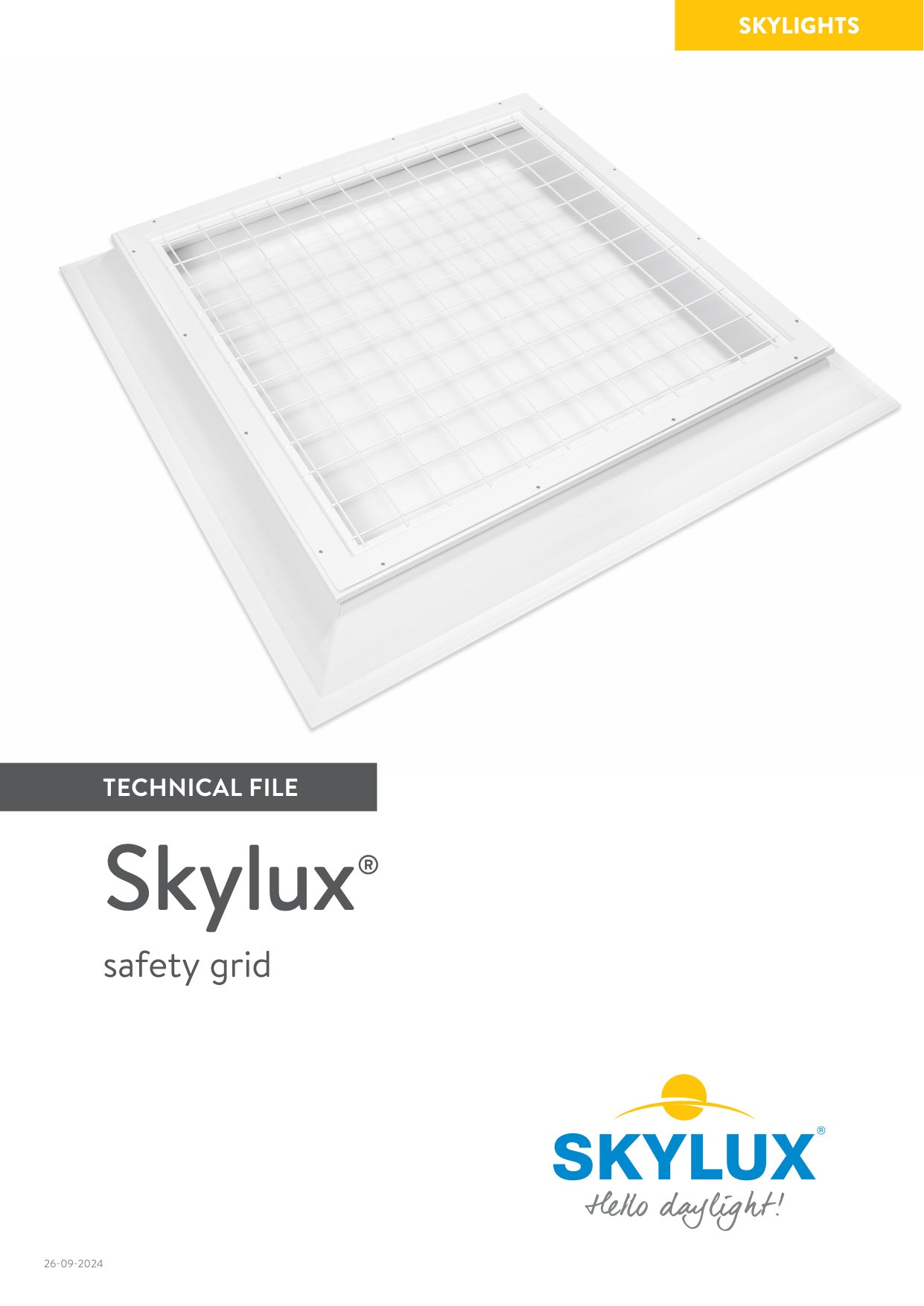 Dossier technique grille anti-chute EN - Skylux