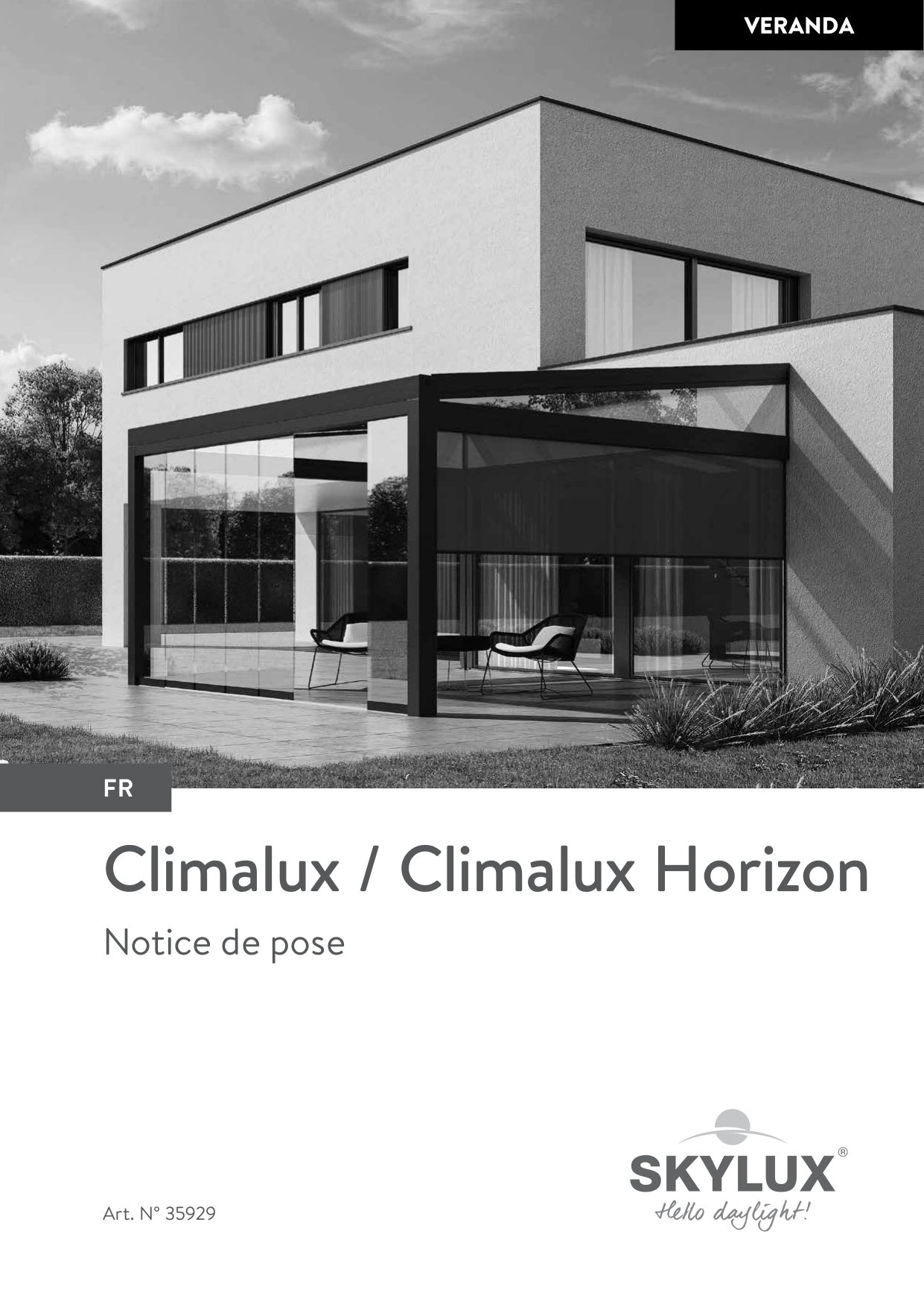 Notice de pose Climalux Horizon