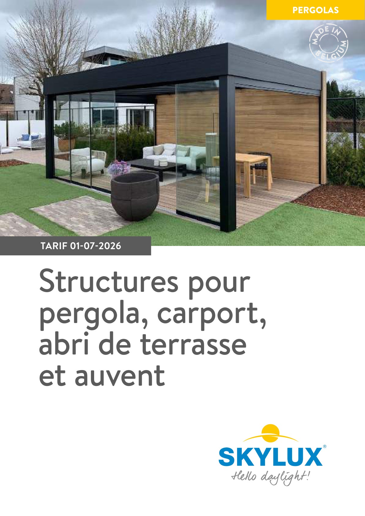 Price List Veranda Systems