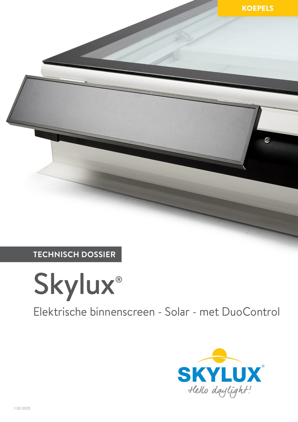 Dossier technique du pare-soleil intérieur électrique Solar