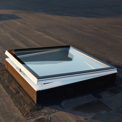 iWindow Opening Flat Roof Window - Complete Set 105x225 cm - Skylux