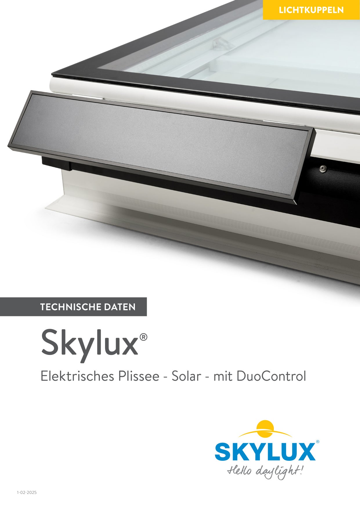 Dossier technique du pare-soleil intérieur électrique Solar 