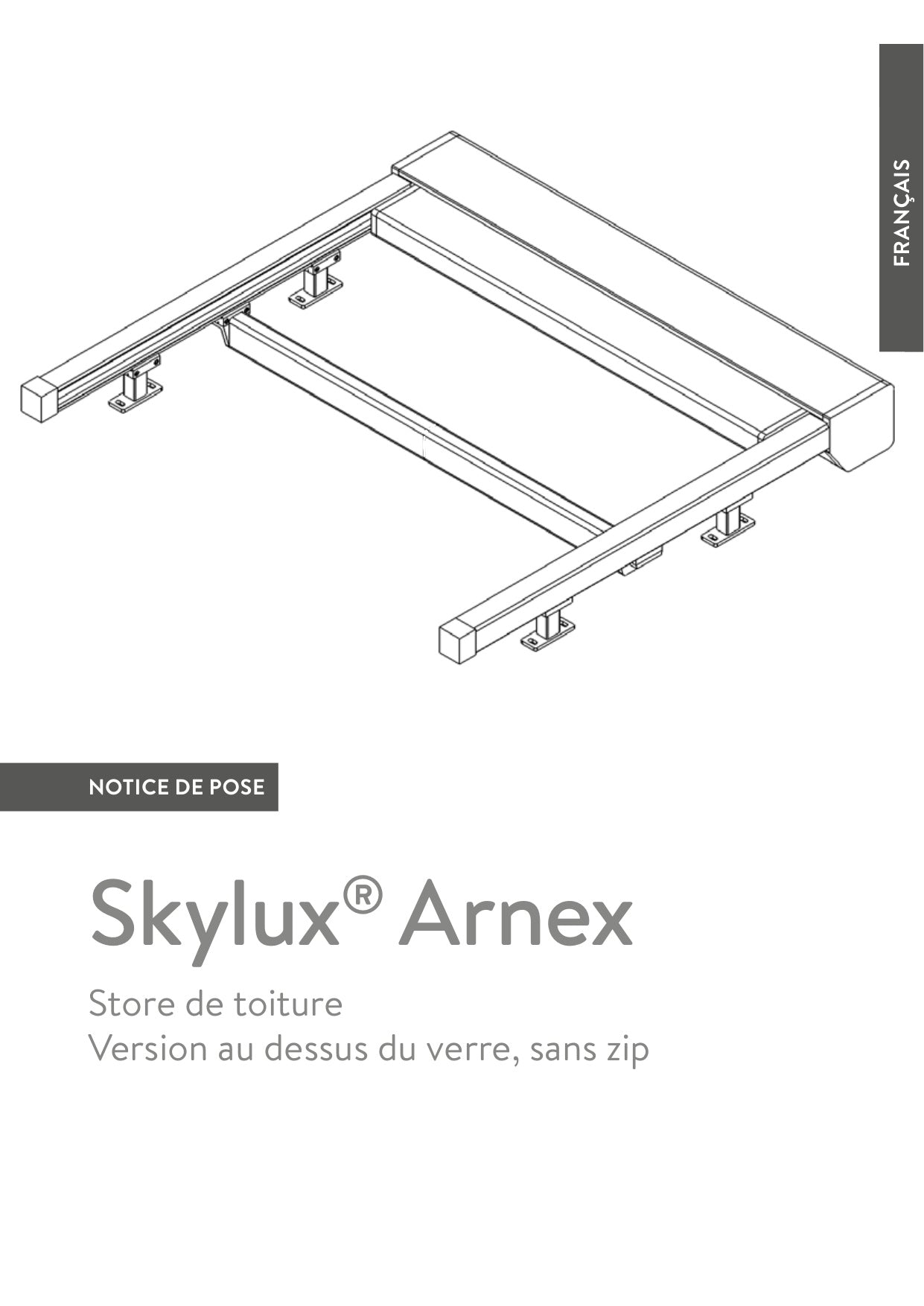 Notice de pose Pare-soleil pergola