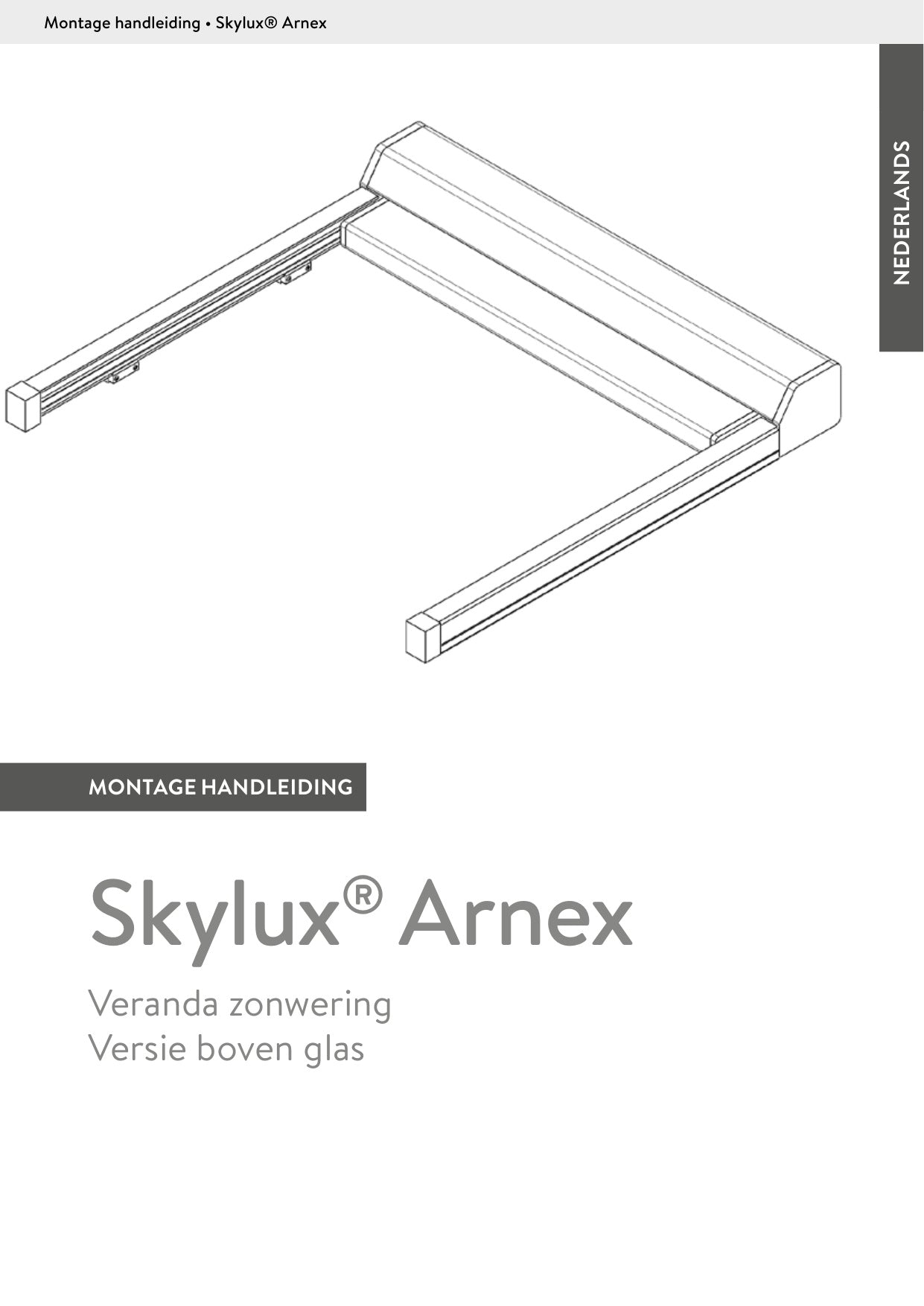 Notice de pose Pare-soleil pergola