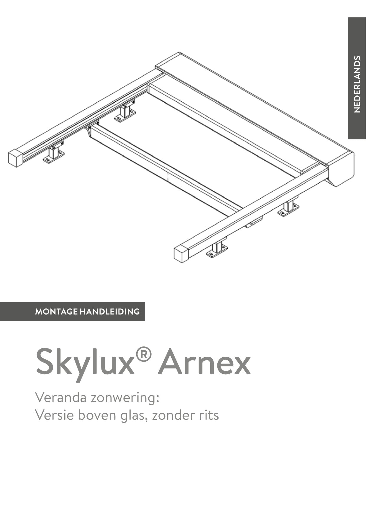 Notice de pose Pare-soleil pergola