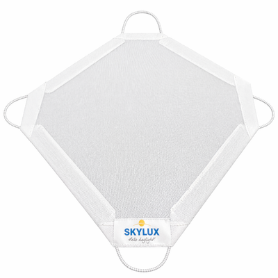 SkyShade zonwerend doek voor bolvormige lichtkoepels - Wit - 140 x 140 cm - Skylux