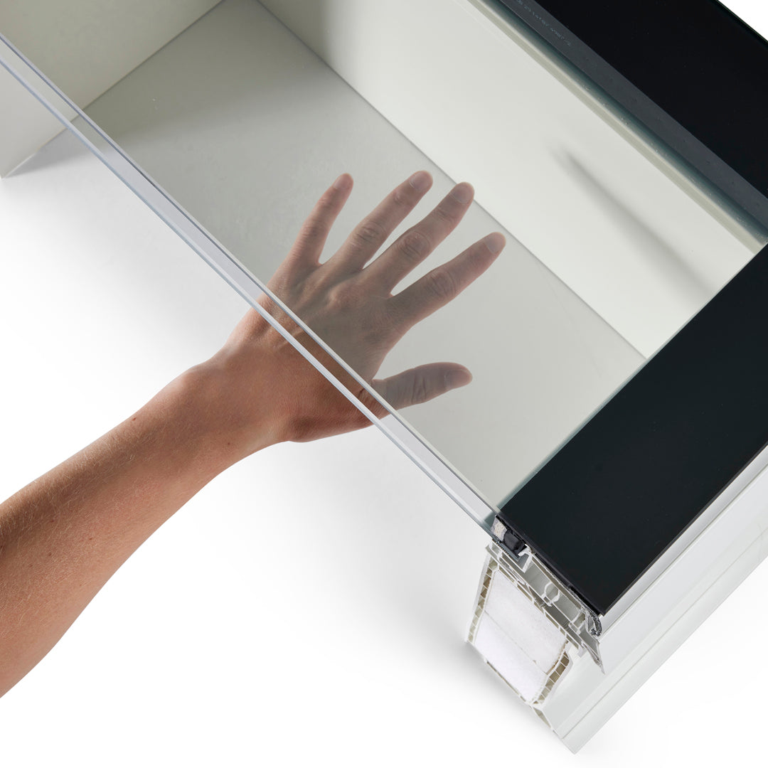 iWindow Fixed Flat Roof Window 110x230 cm - Skylux