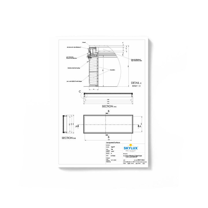 Technische tekeningen iWindow - Bundel
