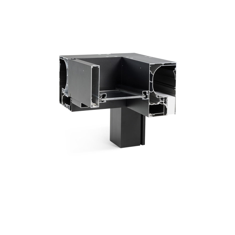 Demo Calista presentatiezuil RAL 5008ST doorsnede - art.nr 125262